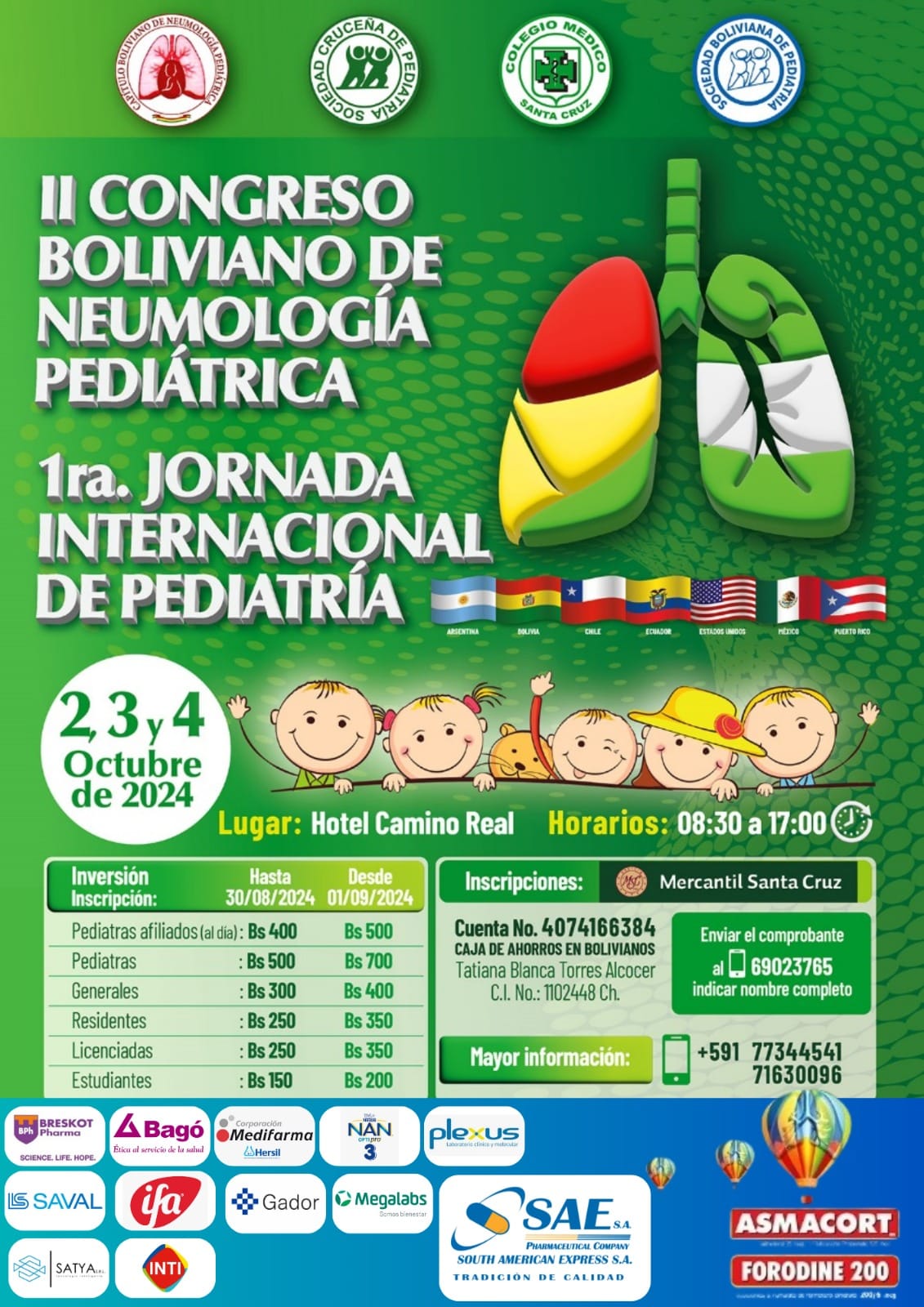 II Congreso Boliviano de Neumología Pediátrica